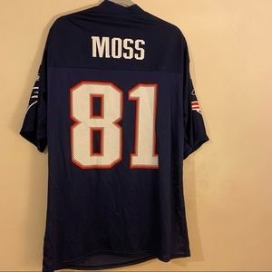 New England Patriots Moss football jersey medium